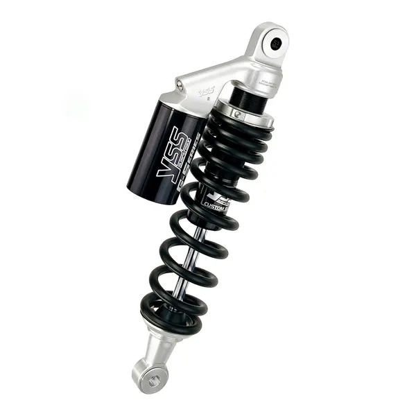 YSS amortizators — garums 385mm MC302-385T-CB-ALU-BLK-BLK